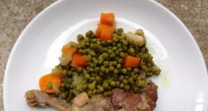 Canard aux petits pois (cocotte minute)