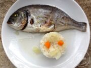 Dorades au vin blanc au four
