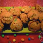 Muffins aux M&M&rsquo;s