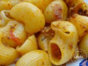 Pipe rigate crème-bolo express (sans précuisson)