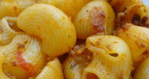 Pipe rigate crème-bolo express (sans précuisson)