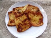 Brioche perdue à la vanille