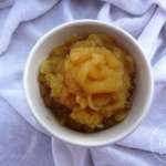 compote de pommes au rosé