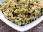 Coquillettes aux courgettes sans précuisson