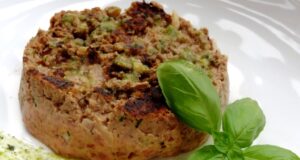 Tartare de boeuf au pesto à l’unilatéral