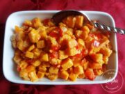 Salade de patate douce au gingembre (salé-sucré)