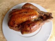 Poulet rôti au thym