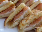 Petits sandwiches moelleux au saumon