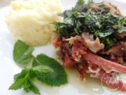 Effilochée de viande à la menthe