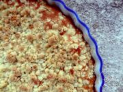 Gratin d’abricots en crumble d’amandes