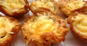 Mini quiches lorraine au pain