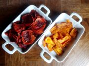 Chips de carottes et de betteraves