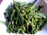 Haricots verts du Sichuan (Chine)