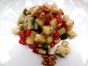 Salade de concombre aux noix