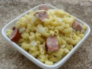 Coquillettes au bleu et saucisse (express)