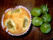 Muffins à la mandarine et raisins frais