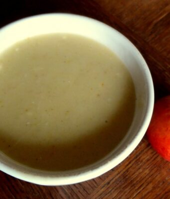 Velouté de pommes au curry