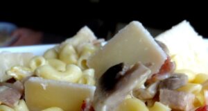 Pâtes expresses type carbonara revisitée