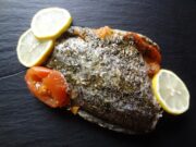 Dorade froide en papillote