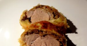 Filet mignon aux cèpes en croûte