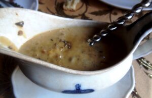 Sauce aux morilles et au coteau du Layon