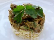 Curry de boeuf bio à la coriandre
