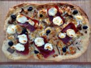 Pizza blanche à la viande des Grisons