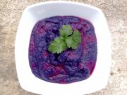Purée de chou rouge