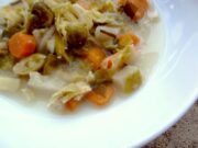 Soupe aux deux choux et au poisson