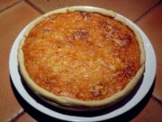 Quiche au thon, tomates et haricots blancs