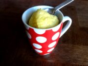Mugcake à la fleur d’oranger