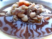 Soupe orientale au chou rouge