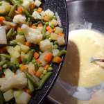 Quiche aux légumes et maquereaux fumés 6