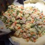 Quiche aux légumes et maquereaux fumés 9