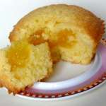 Muffins coeur crème de citron