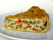 Quiche au surimi et aux légumes