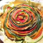 Quiche aux légumes en spirale  12