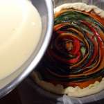 Quiche aux légumes en spirale  14
