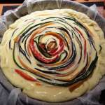 Quiche aux légumes en spirale  15