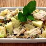 Salade de poulet salée-sucrée 0
