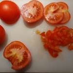 Tartare de tomates à la menthe 1