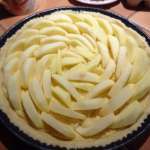 Tarte amandine aux pommes sans gluten 7