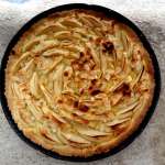 Tarte amandine aux pommes sans gluten 8