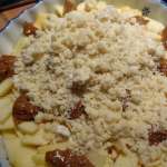 Crumble de pommes au dulce de leche 7