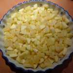 Crumble pommes, ananas, amandes 2