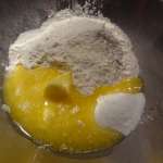 Crumble pommes, ananas, amandes 3