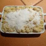 Crumble pommes, ananas, amandes 8