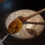 Curry  aux crevettes et lait de coco 3