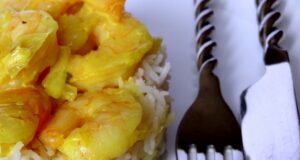 Curry de crevettes au lait de coco