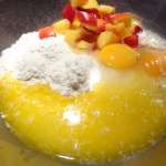 Gâteau aux nectarines et fleur d&rsquo;oranger 1
